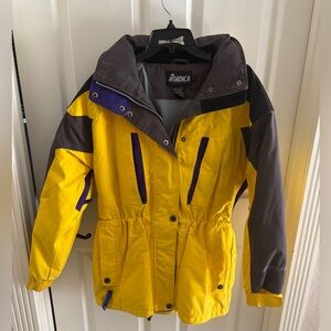 Nordica Yellow and Gray Jacket